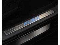 Ford Door Sill Plates, Illuminated;Charcoal Black - 9A8Z-74132A08-AA