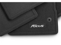 Ford Floor Mats;Carpeted, 4-Piece, Charcoal Black Front and Rear - CM5Z-5413300-BA