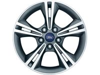 Ford Wheel - 16 Inch, Machined Aluminum Wheel with Painted Pockets - CM5Z-1K007-C