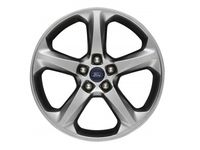 Ford Wheel - 18 Inch x 7 Inch Sparkle Silver-Painted Aluminum - DS7Z-1K007-B