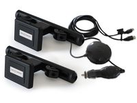 Ford VBL2Z-99519K22-A DVD Rear Seat Entertainment System by Nextbase - Portable, Stanchion Mount Dual Kit