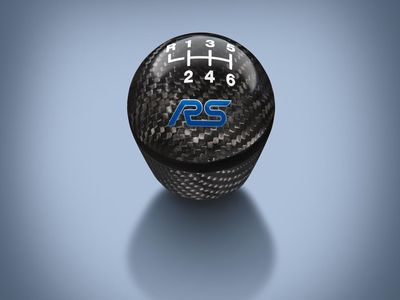 Ford H1EZ-7213-A Shift Knob ,Carbon Fiber,Black,For 6 Speed