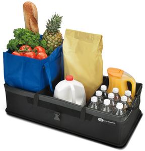 Ford HE5Z-78115A00-C Cargo Organizer;Soft-Sided Standard, Folding, Ford Logo