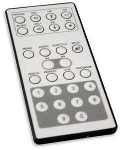 Ford VBL2Z-19A164-A DVD Rear Entertainment System by Nextbase;DVD Remote Control