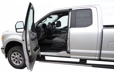 Ford VHC3Z-99132A08-A Door Sill Plates by Putco;For Reg. and Super Cab, Bright Chrome