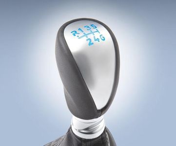 Ford BM5Z-7213-KA Gear Shift Knob - Illuminated, Black, 6-Speed