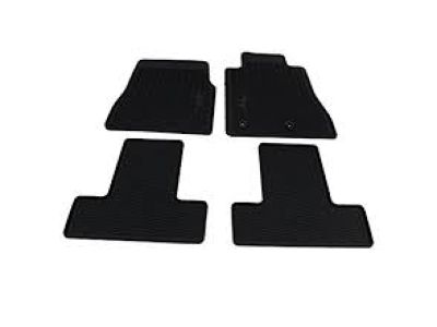 Ford AR3Z-6313300-B Floor Mats - All-Weather Thermoplastic Rubber, Black