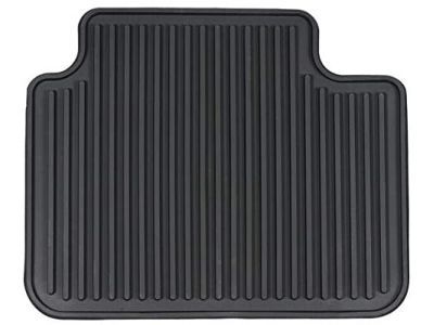 Ford 5L8Z-7813300-D Floor Mats - All-Weather Thermoplastic Rubber, Black