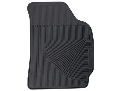 Ford 5L8Z-7813300-D Floor Mats - All-Weather Thermoplastic Rubber, Black
