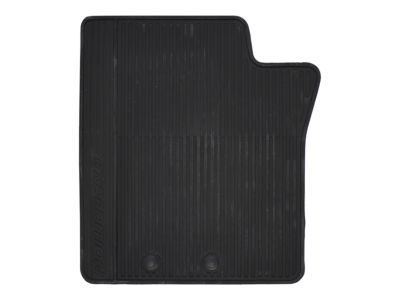 Ford DL1Z-7813300-BA Floor Mats - All-Weather Thermoplastic Rubber, Black 4-Pc. Set, Dual Deltar