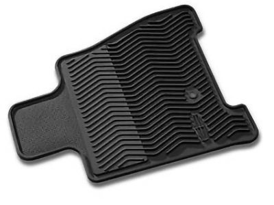 Ford 7A1Z-7813300-A Floor Mats - All-Weather Thermoplastic Rubber, Black