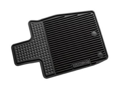 Ford DP5Z-5413300-CA Floor Mats - All Weather Thermoplastic Rubber , Black, 4 Piece Set