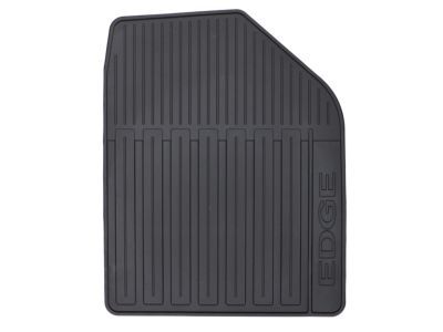 Ford 7T4Z-7813300-AA Floor Mats - All-Weather Thermoplastic Rubber, Black