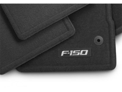 Ford CL3Z-1613300-AB Floor Mats - Carpeted, 1st and 2nd Row, Crew Cab, Expresso