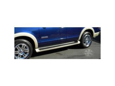 Ford 6L2Z-16450-AA Running Boards - Black Molded