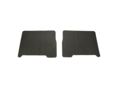 Ford CL1Z-7813300-AC Floor Mats - Carpeted, 4-Piece, Greystone Front and Rear