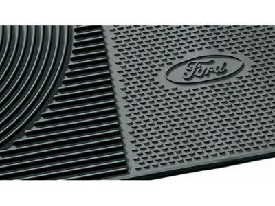 Ford BC2Z-1613086-CB Floor Mats - All-Weather Thermoplastic Rubber, Black 2-Pc. Set