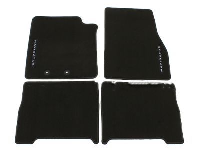 Ford CL7Z-7813300-AF Floor Mats;Carpeted, 4-Piece, Dk. Coffee, Front and Rear