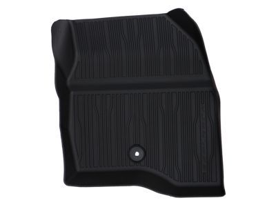 Ford HB5Z-7813300-BA Floor Liner - Tray Style, 4-Piece, Black