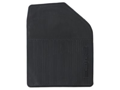 Ford DT4Z-7813086-AA Floor Mats - All-Weather Thermoplastic Rubber, Black Dual Retention