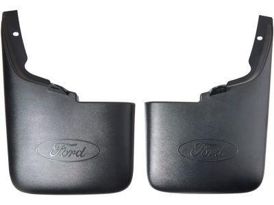 Ford BC3Z-16A550-BB Splash Guards - Molded Rear, Without Wheel Lip Moldings