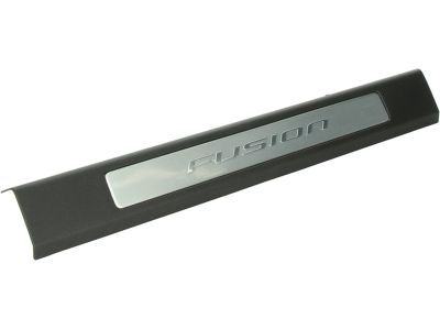 Ford DS7Z-54132A08-AD Door Sill Plates;Non Illuminated, Stainless Steel, 2-Piece Kit, Charcoal