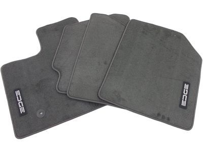 Ford CT4Z-7813300-AC Floor Mats - Carpeted, 4-Piece, Agate Front and Rear