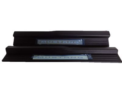 Ford 8R3Z-63132A08-AC Door Sill Plates, Illuminated - Charcoal Black