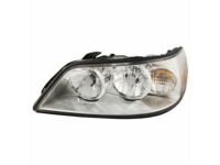 OEM Lincoln Town Car Composite Headlamp - 6W1Z-13008-AB