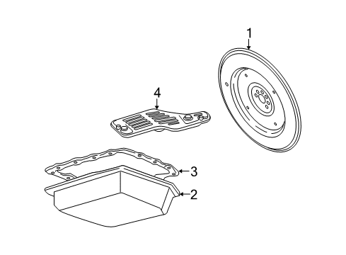 2014 Ford Mustang Clutch & Flywheel Clutch Diagram for FR3Z-7B546-F
