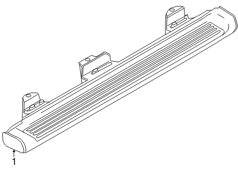 2007 Ford Explorer Running Board Accessory Kit Diagram for 8L2Z-16450-BC