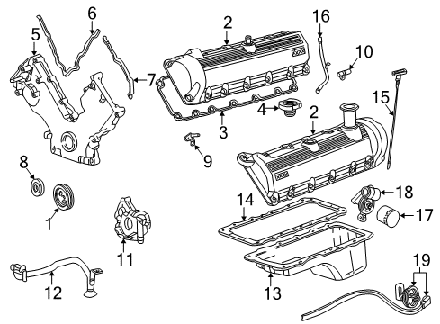2002 Lincoln Blackwood Powertrain Control Adapter Diagram for F75Z-6881-AA