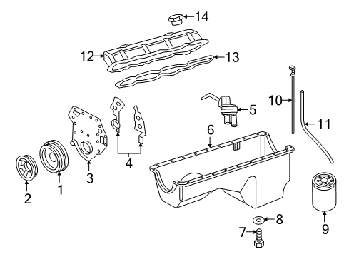 1995 Ford E-350 Econoline Diesel Fuel Supply Injection Nozzle Diagram for F4TZ-9VE527-AARM
