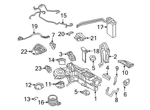 2009 Ford F-250 Super Duty Air Conditioner Drier Diagram for 8C3Z-19C836-D
