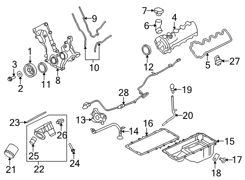 2009 Ford F-150 Filters Wire Diagram for 9L3Z-6B018-A
