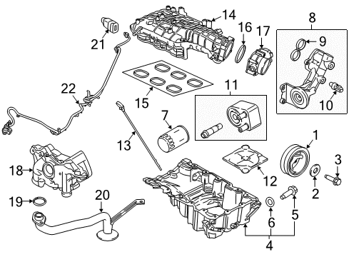 2015 Ford Expedition Senders Fuel Gauge Sending Unit Diagram for FL1Z-9A299-B