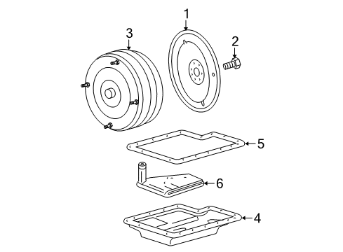 2010 Ford F-150 Automatic Transmission Extension Housing Seal Diagram for F6UZ-7052-A