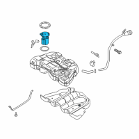 OEM Lincoln MKZ Fuel Pump Diagram - HG9Z-9H307-B