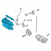 OEM Ford Escape Intake Manifold Diagram - HX7Z-9424-A