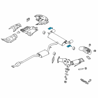 OEM Lincoln MKC Rear Bracket Diagram - EJ7Z-5K291-A