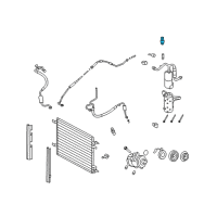 OEM Ford E-250 Pressure Cycling Switch Diagram - F6RZ-19E561-AA