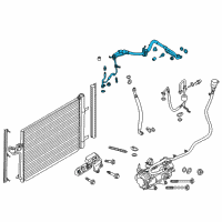 OEM Ford C-Max Hose & Tube Assembly Diagram - FV6Z-19A834-E