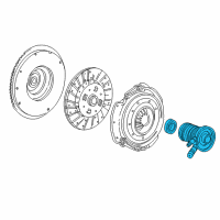 OEM Ford F-150 Release Bearing Diagram - 9L5Z-7A508-A