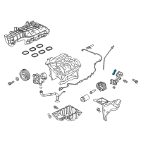 OEM Ford Oil Cooler Assembly Diagram - BL3Z-6A642-H