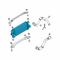 OEM Ford Intercooler Diagram - JL3Z-6K775-A