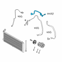 OEM Ford EcoSport Hose & Tube Assembly Diagram - GN1Z-19A834-B