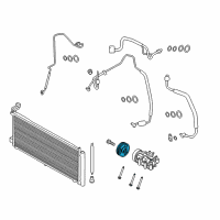 OEM Ford EcoSport Clutch Assembly Diagram - GN1Z-19V649-A