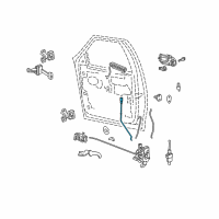 OEM Ford Expedition Control Rod Diagram - 2L1Z-7821852-AAA