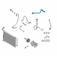 OEM Ford EcoSport Hose & Tube Assembly Diagram - CN1Z-19A834-F