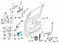 OEM Ford F-150 CHECK ASY - DOOR Diagram - ML3Z-1627204-A